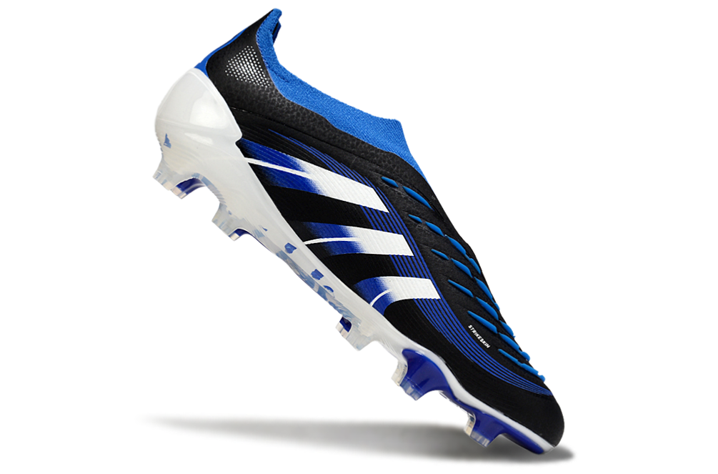 adidas Predator 24 Elite Laceless FG  Soccer Boots Cleats Shoes GRN-BLK