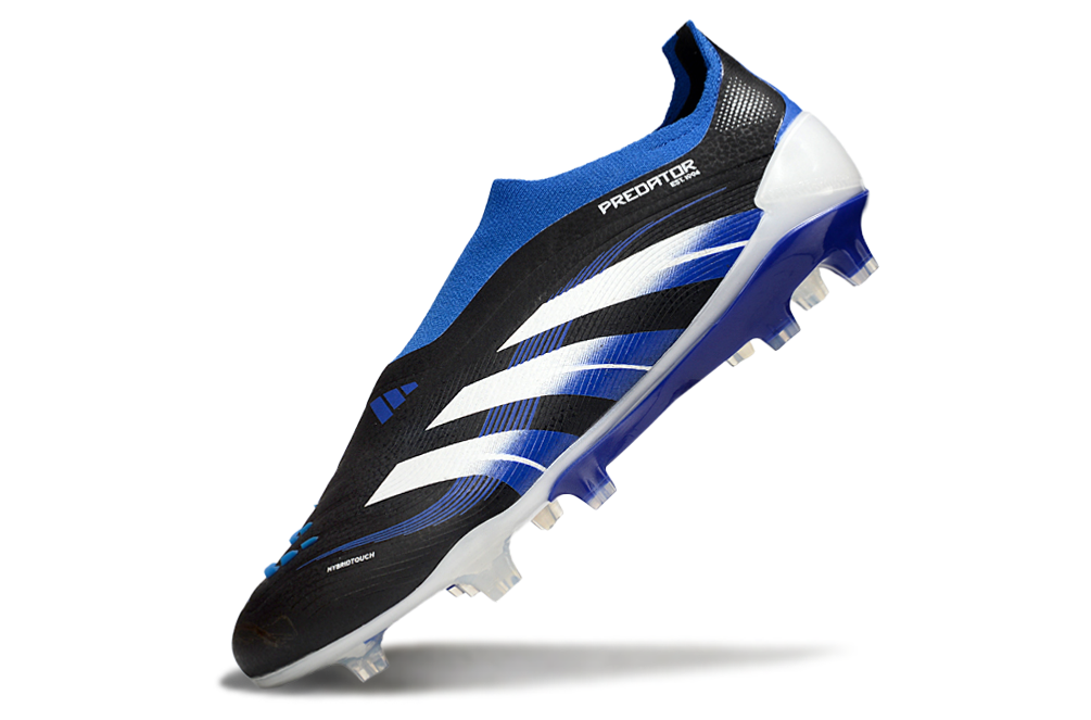 adidas Predator 24 Elite Laceless FG  Soccer Boots Cleats Shoes GRN-BLK