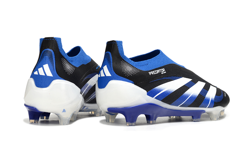 adidas Predator 24 Elite Laceless FG  Soccer Boots Cleats Shoes GRN-BLK