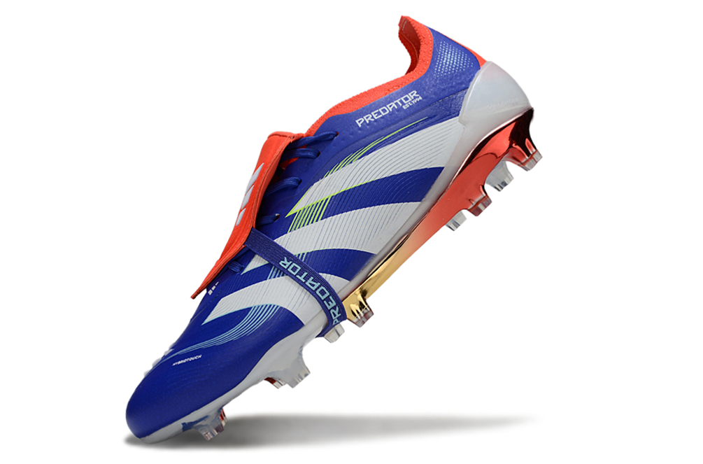 adidas 25 Predator Elite Tongue FT FG  Soccer Boots Cleats Shoes WHT-GRN