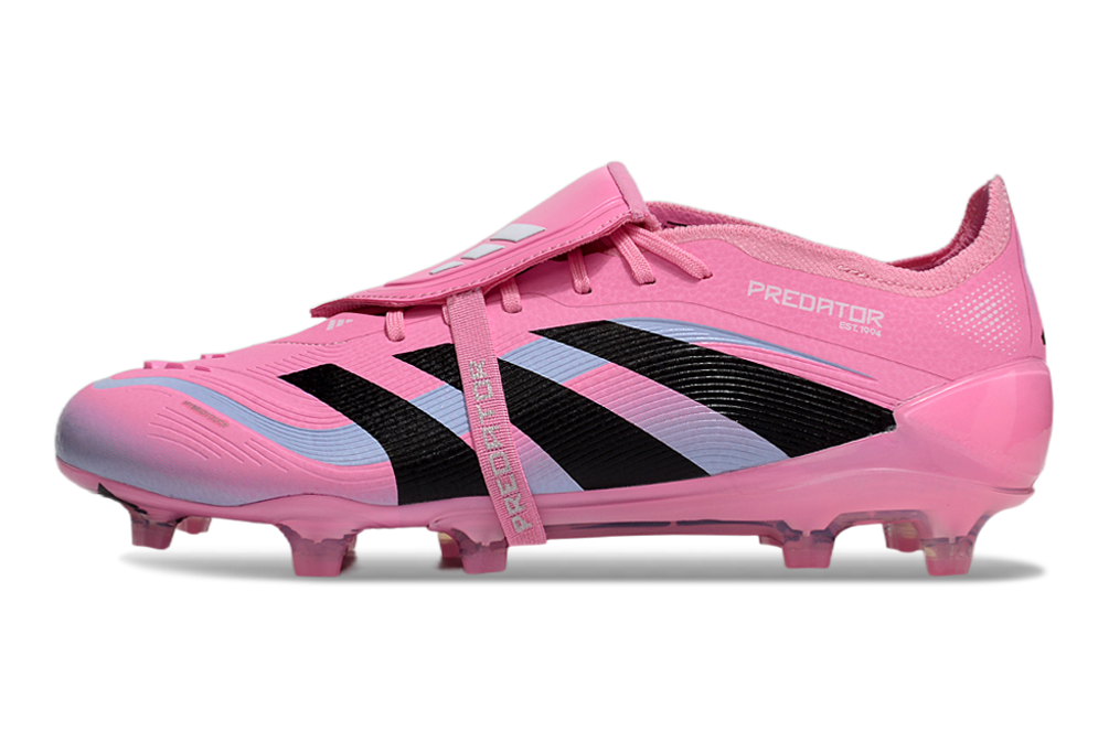 adidas 25 Predator Elite Tongue FT FG  Soccer Boots Cleats Shoes WHT-GRN