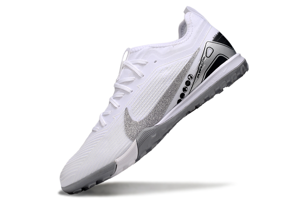 Nike Air Zoom Mercurial Vapor 15 Pro TF - Professional Turf Soccer Cleats Boots Shoes WHT-PRP