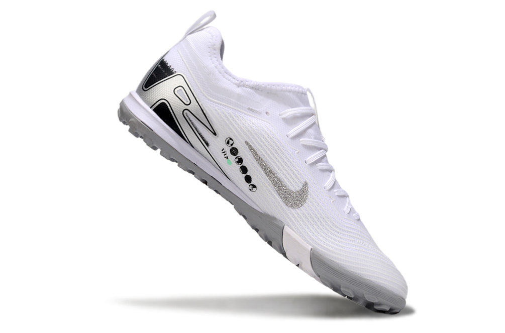 Nike Air Zoom Mercurial Vapor 15 Pro TF - Professional Turf Soccer Cleats Boots Shoes WHT-PRP