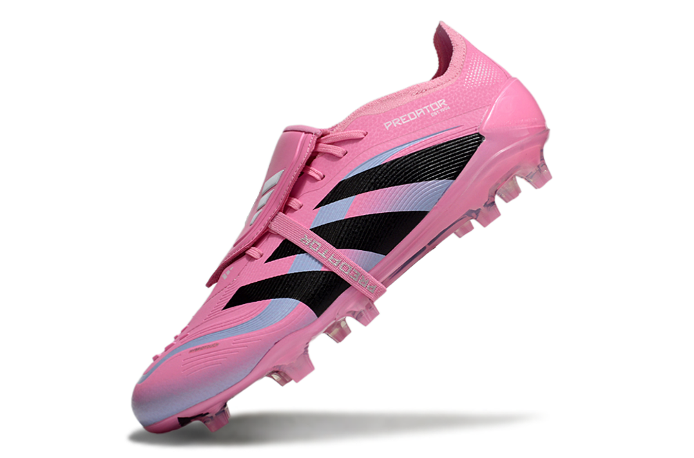 adidas 25 Predator Elite Tongue FT FG  Soccer Boots Cleats Shoes WHT-GRN