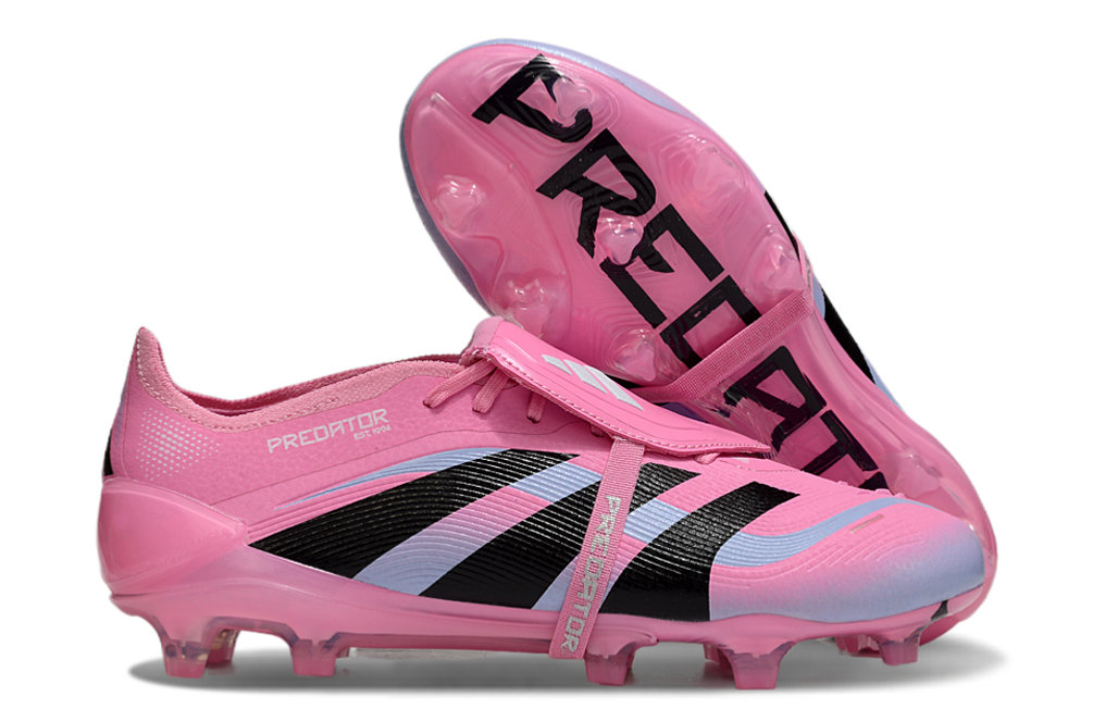 adidas 25 Predator Elite Tongue FT FG  Soccer Boots Cleats Shoes WHT-GRN