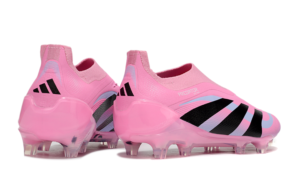 adidas Predator 24 Elite Laceless FG  Soccer Boots Cleats Shoes GRN-BLK