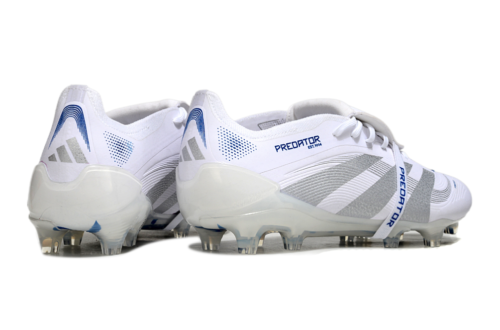 adidas 25 Predator Elite Tongue FT FG  Soccer Boots Cleats Shoes WHT