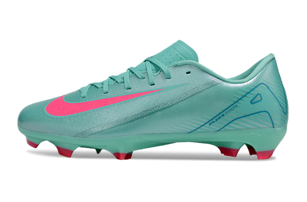 NIKE AIR ZOOM MERCURIAL VAPOR XVI ACADEMY X MBAPPE FGMG Soccer Boots Cleats Shoes BLU-PNK