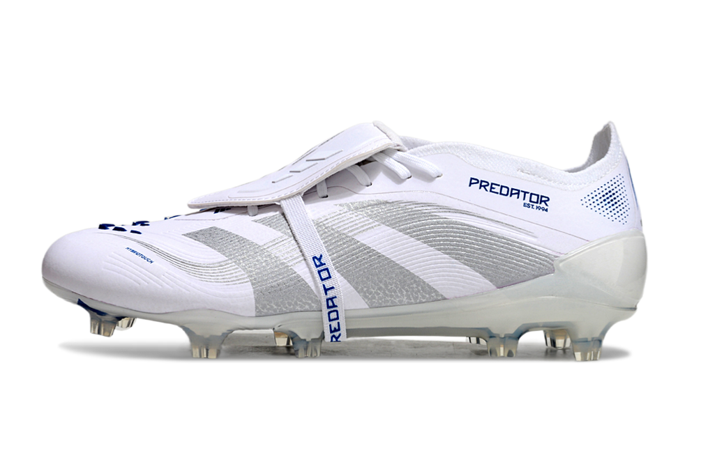 adidas 25 Predator Elite Tongue FT FG  Soccer Boots Cleats Shoes WHT