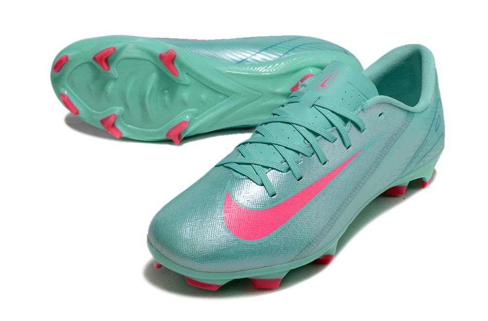 NIKE AIR ZOOM MERCURIAL VAPOR XVI ACADEMY X MBAPPE FGMG Soccer Boots Cleats Shoes BLU-PNK