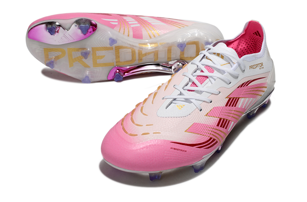 adidas Predator Elite FG Soccer Cleats PNK-GLD