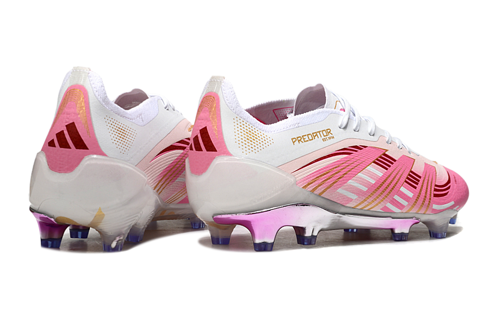 adidas Predator Elite FG Soccer Cleats PNK-GLD