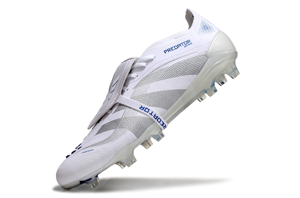 adidas 25 Predator Elite Tongue FT FG  Soccer Boots Cleats Shoes WHT
