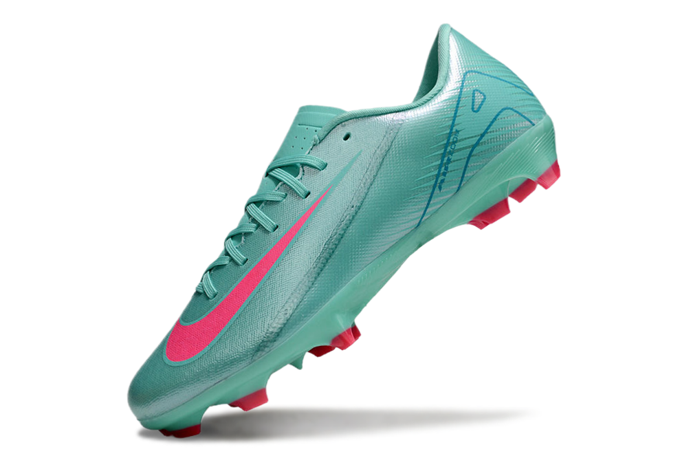 NIKE AIR ZOOM MERCURIAL VAPOR XVI ACADEMY X MBAPPE FGMG Soccer Boots Cleats Shoes BLU-PNK
