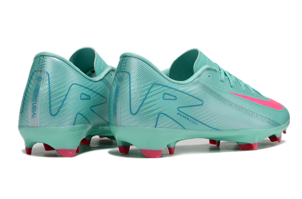 NIKE AIR ZOOM MERCURIAL VAPOR XVI ACADEMY X MBAPPE FGMG Soccer Boots Cleats Shoes BLU-PNK