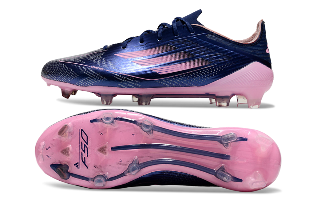 adidas F50 Elite FG Soccer Football Shoes Cleats PNK-BLU