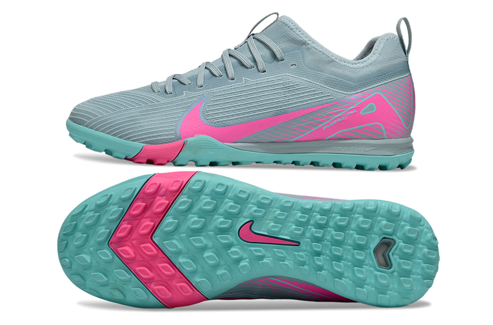 Nike Air Zoom Mercurial Vapor 15 Pro TF - Professional Turf Soccer Cleats Boots Shoes PRP-WHT