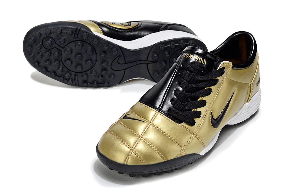 Nike Total 90 (T90) Laser SE FG/MG Football Soccer Boots Cleats GLD