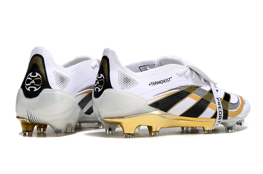 adidas 25 Predator Elite Tongue FT FG  Soccer Boots Cleats Shoes WHT