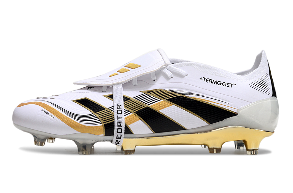 adidas 25 Predator Elite Tongue FT FG  Soccer Boots Cleats Shoes WHT