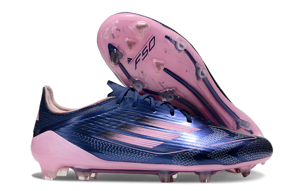adidas F50 Elite FG Soccer Football Shoes Cleats PNK-BLU