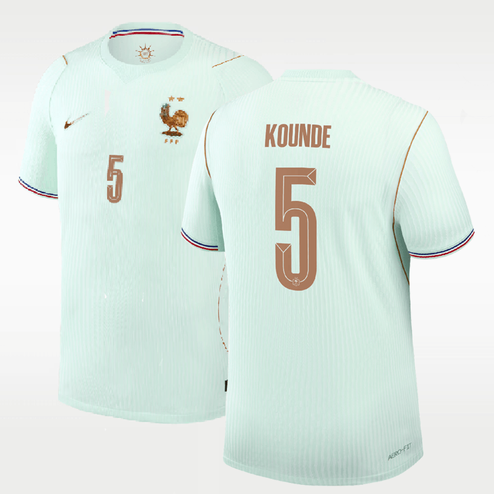 Jules Koundé France 2026 World Cup Away Jersey - Stadium Replica - Final Third Kit