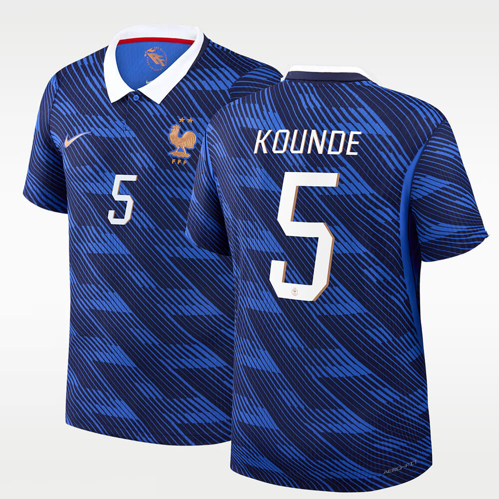 William Saliba France 2026 World Cup Home Jersey - Stadium Replica - Final Third Kit