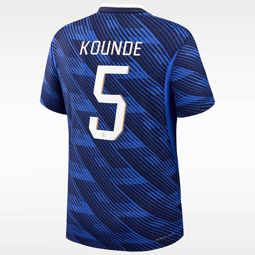 Jules Koundé France 2026 World Cup Home Jersey - Stadium Replica - Final Third Kit
