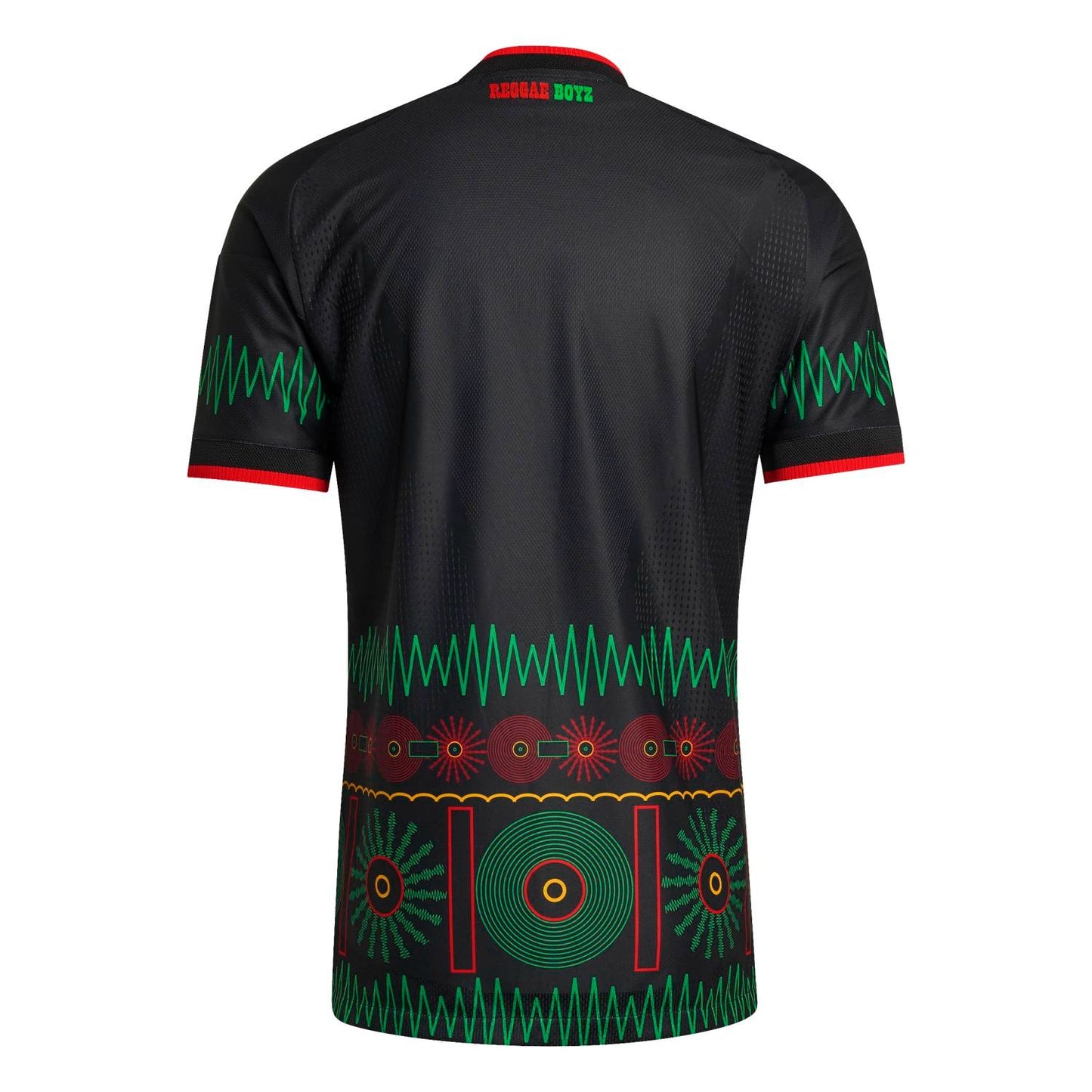 Jamaica national team 2026 soccer  away jersey back view