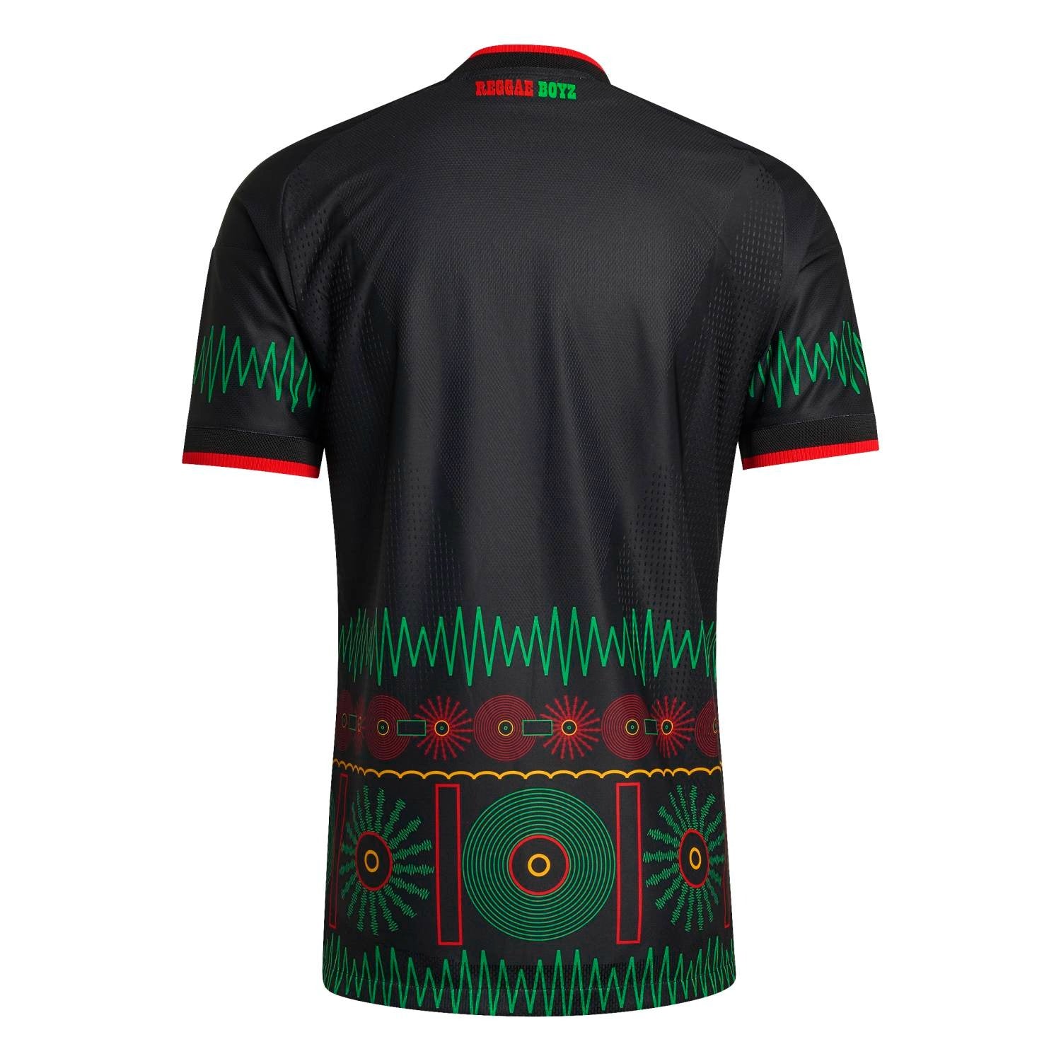 Jamaica national team 2026 soccer  away jersey back view