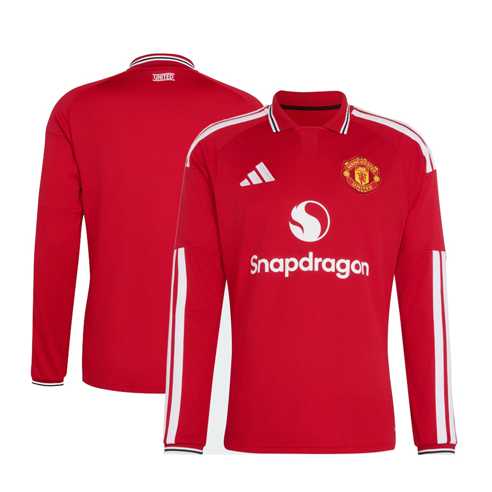 Manchester United 2026/27 Home Long Sleeve Jersey - Stadium Replica - Final Third Kit