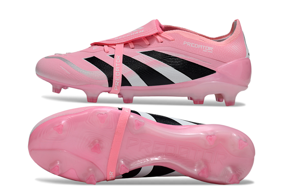 adidas 25 Predator Elite Tongue FT FG  Soccer Boots Cleats Shoes WHT