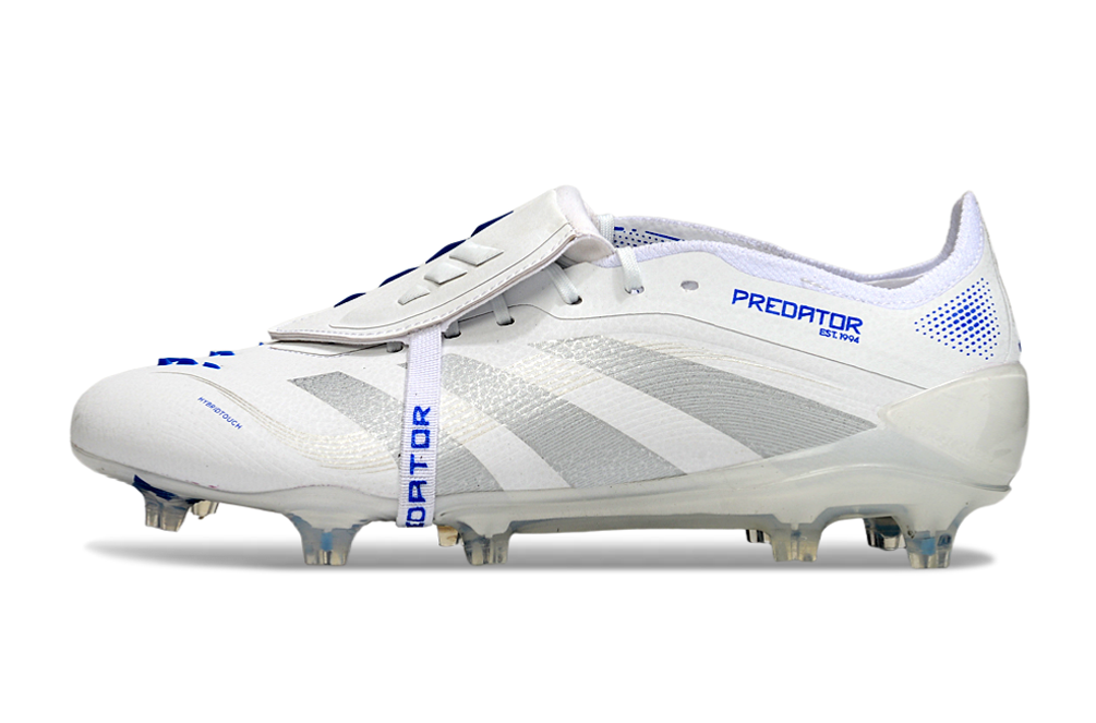 adidas 25 Predator Elite Tongue FT FG  Soccer Boots Cleats Shoes WHT