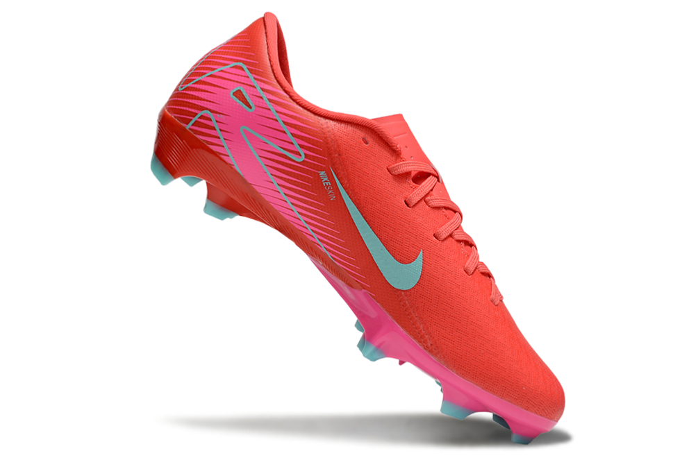 NIKE AIR ZOOM MERCURIAL VAPOR XVI ACADEMY X MBAPPE FGMG Soccer Boots Cleats Shoes BLU-PNK
