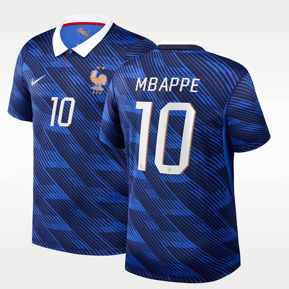 Kylian Mbappé France National Team 2026 Home Football Soccer Jersey