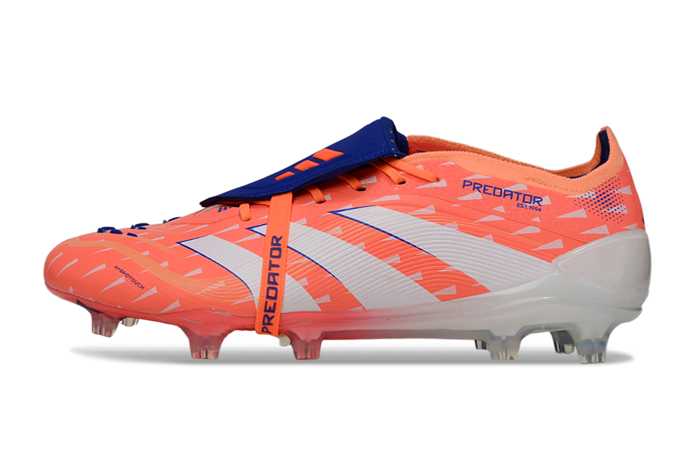 adidas 25 Predator Elite Tongue FT FG  Soccer Boots Cleats Shoes BLU-WHT