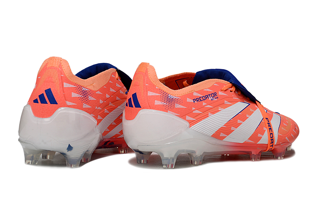 adidas 25 Predator Elite Tongue FT FG  Soccer Boots Cleats Shoes BLU-WHT