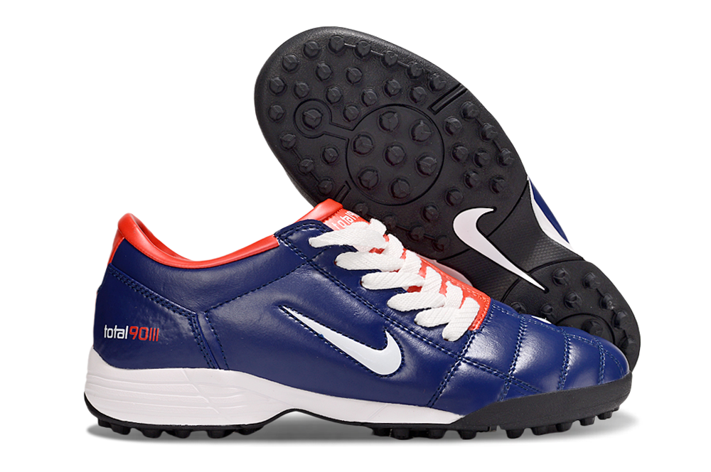 Nike Total 90 (T90) Laser SE FG/MG Football Soccer Boots Cleats BLU-RED