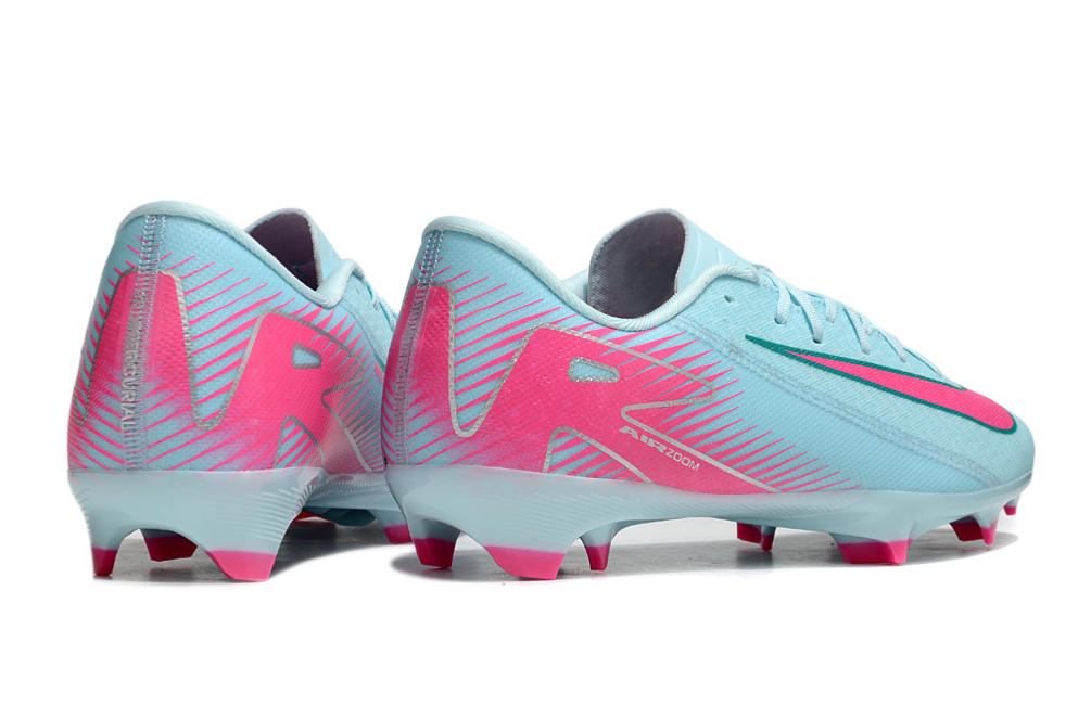 NIKE AIR ZOOM MERCURIAL VAPOR XVI ACADEMY X MBAPPE FGMG Soccer Boots Cleats Shoes BLU-PNK