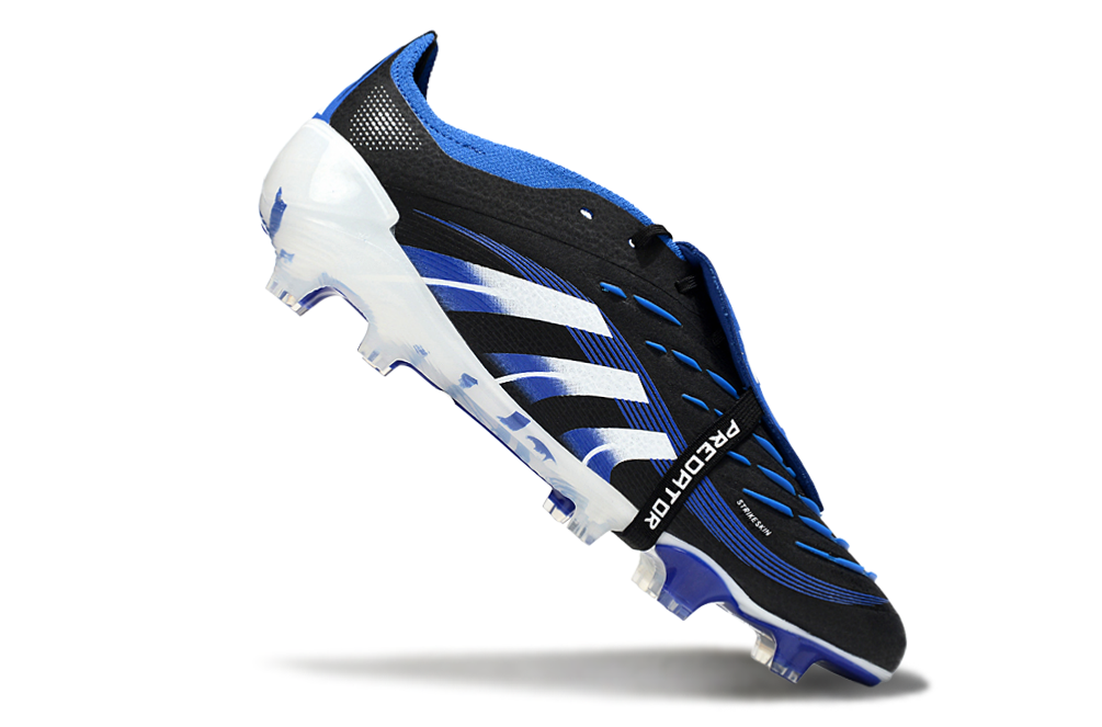 adidas 25 Predator Elite Tongue FT FG  Soccer Boots Cleats Shoes BLU-WHT