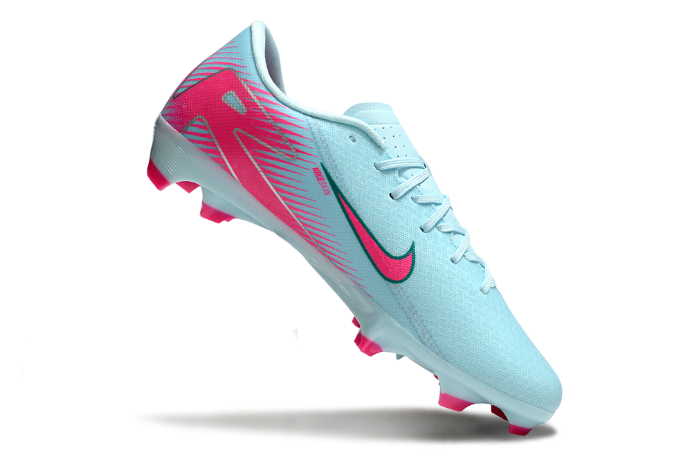 NIKE AIR ZOOM MERCURIAL VAPOR XVI ACADEMY X MBAPPE FGMG Soccer Boots Cleats Shoes BLU-PNK