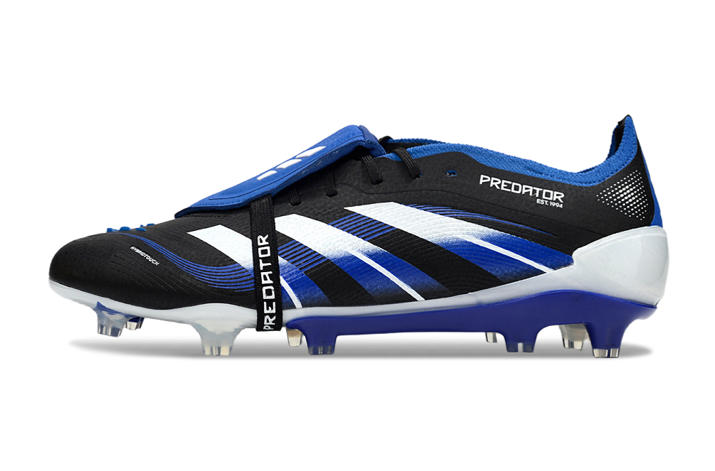 adidas 25 Predator Elite Tongue FT FG  Soccer Boots Cleats Shoes BLU-WHT