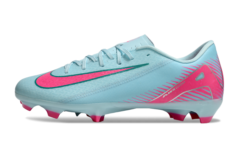 NIKE AIR ZOOM MERCURIAL VAPOR XVI ACADEMY X MBAPPE FGMG Soccer Boots Cleats Shoes BLU-PNK