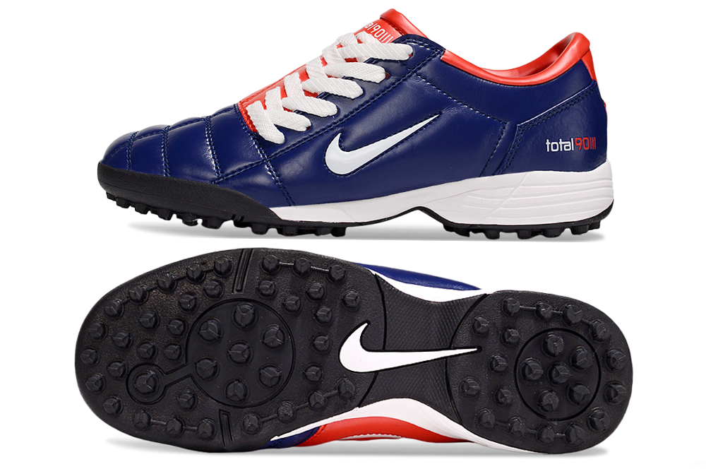 Nike Total 90 (T90) Laser SE FG/MG Football Soccer Boots Cleats BLU-RED