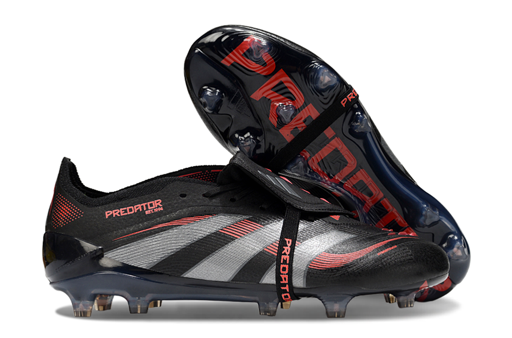 adidas 25 Predator Elite Tongue FT FG  Soccer Boots Cleats Shoes BLU-WHT