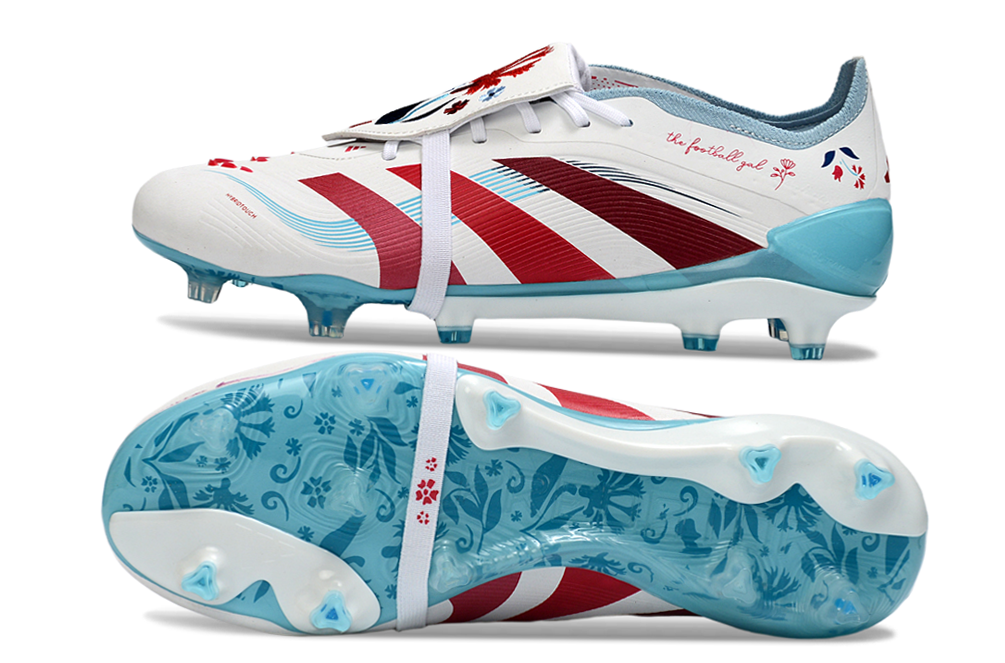adidas 25 Predator Elite Tongue FT FG  Soccer Boots Cleats Shoes GRN-BLK