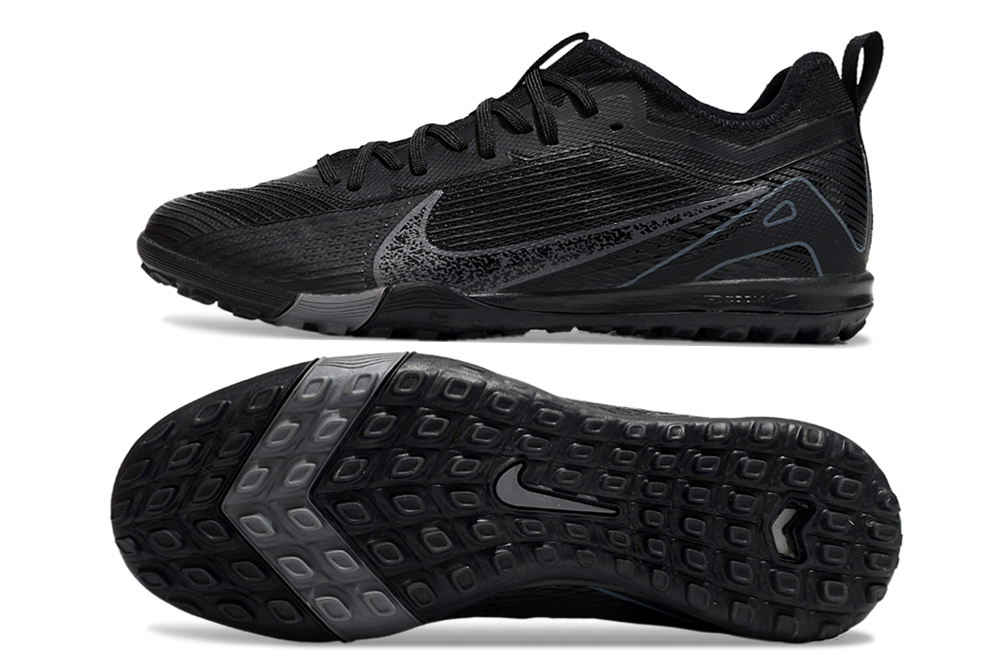 Nike Air Zoom Mercurial Vapor 15 Pro TF - Professional Turf Soccer Cleats Boots Shoes PRP-BLK-BLU