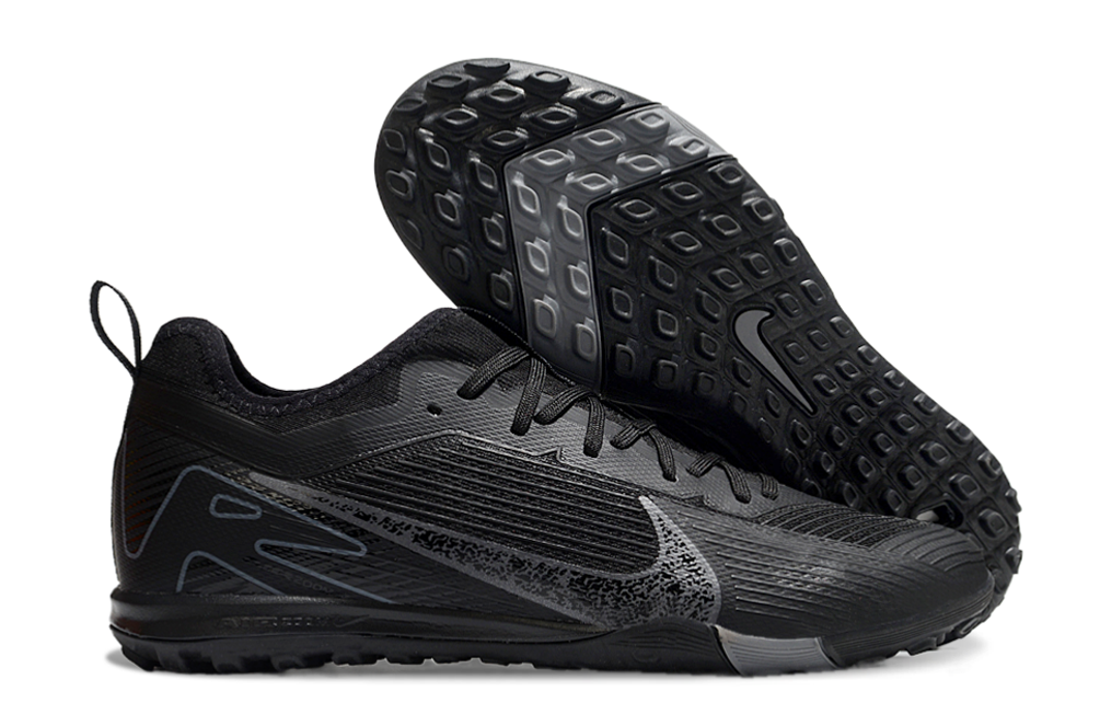Nike Air Zoom Mercurial Vapor 15 Pro TF - Professional Turf Soccer Cleats Boots Shoes PRP-BLK-BLU