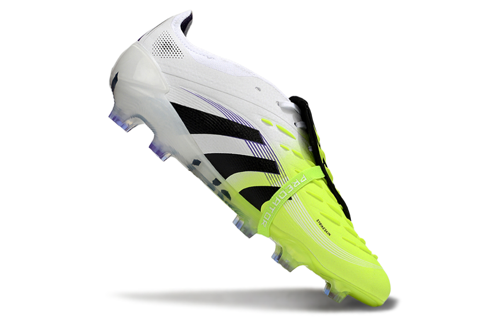 adidas 25 Predator Elite Tongue FT FG  Soccer Boots Cleats Shoes GRN-BLK
