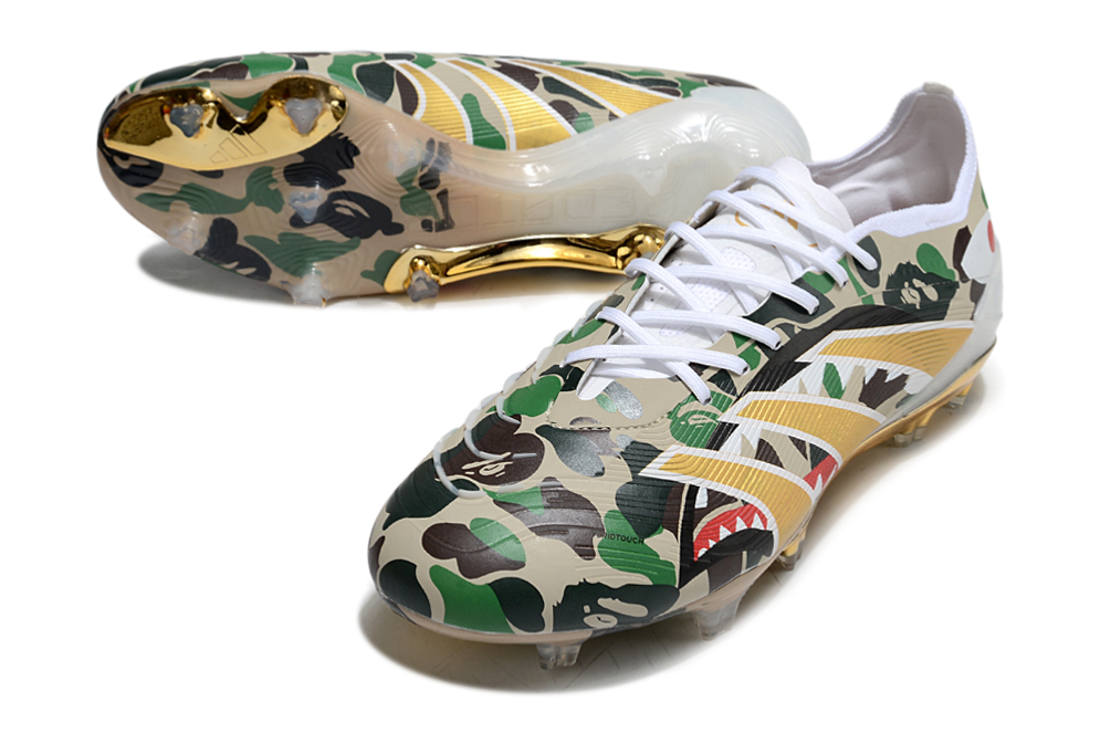 adidas Predator Elite FG Soccer Cleats CAM-GLD